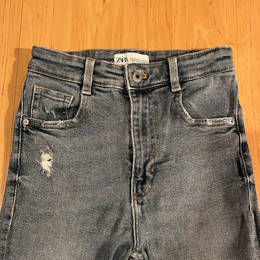 Zara | Blue/Grey Wash Jeans